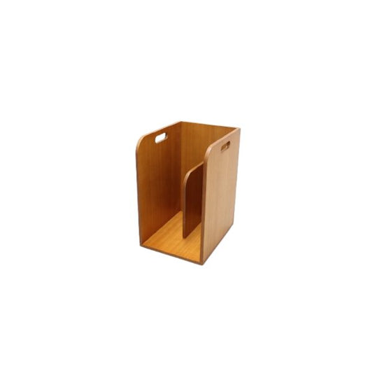 ブックラック 本棚 1個 幅20×奥行25×高さ33cm スタッキング 積み重ね可 取っ手付き 本収納 書類収納 マガジンラック 雑誌収納