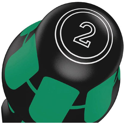 WERA ヴェラ Kraftform Plus ハンドル レーザーチップポジドライブドライバー 先端サイズPZ2 軸長100mm 100057 工具 ツール DIY