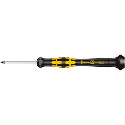 WERA ヴェラ ESD 静電気放電対策 Microstix 精密ドライバー 刃先サイズM 軸長40mm 030080 工具 ツール DIY 作業工具 道具