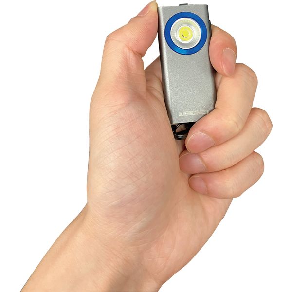 SIGNET シグネット 充電式スモールLEDライト 最大400lm クリップ・マグネット・カラビナ付 96114