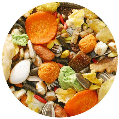 （まとめ）マルカン リス・ハムの主食ミックスフード 250g ウサギフード 【×5セット】【代引不可】