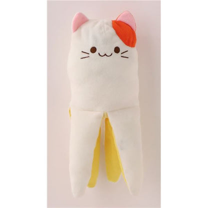 （まとめ）パリパリくるりんにゃんぐるみ ねこ バナナ【×2セット】 (猫用品)【代引不可】
