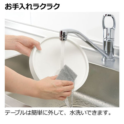 たためる ペットテーブル シングル ベージュ 犬用食器 犬用品 ペット用品【代引不可】