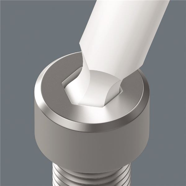 WERA ヴェラ ボール付ヘックスプラス L型 レンチ ステンレス製 インチサイズ 対辺寸法3/8inch 全長224mm 022718 工具 ツール DIY