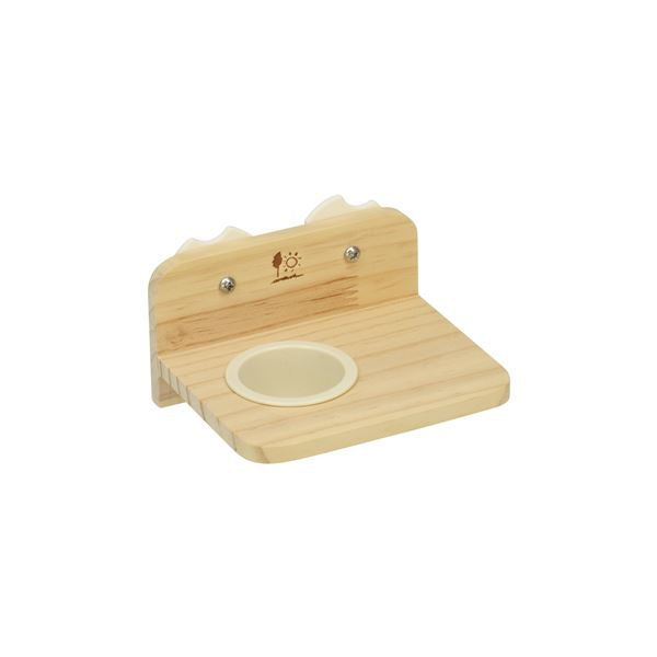 （まとめ） テーブル食器 スクエア （ペット用品・小動物用） 【×2セット】【代引不可】