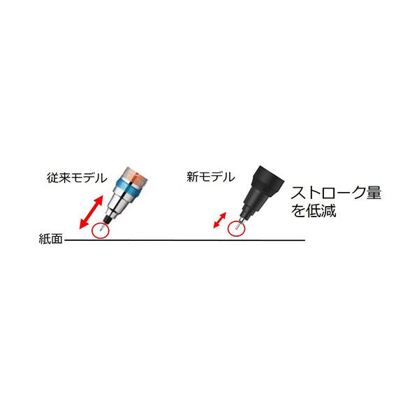 （まとめ） 三菱鉛筆シャープペン クルトガ KSモデル 0.5mm （軸色：ネイビー） M5KS1P.9 1本 【×3セット】