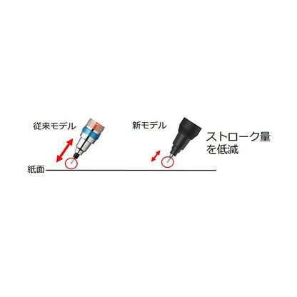 （まとめ） 三菱鉛筆シャープペン クルトガ KSモデル 0.5mm （軸色：ネイビー） M5KS1P.9 1本 【×3セット】
