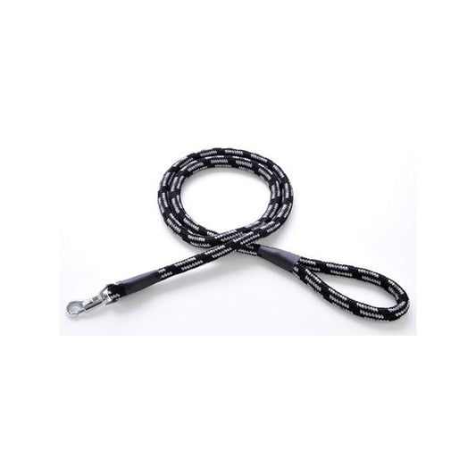 （まとめ）BASIC PLUS ネオンプラスリード10mm ブラック【×3セット】 (犬用品/リード)【代引不可】