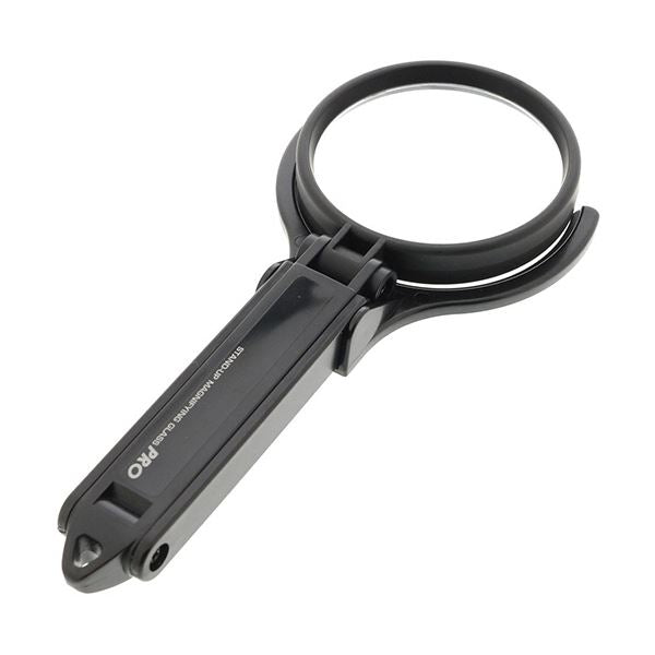 （まとめ）サンスター文具 スタンド付ルーペPRO65mm S4060083 1個【×2セット】