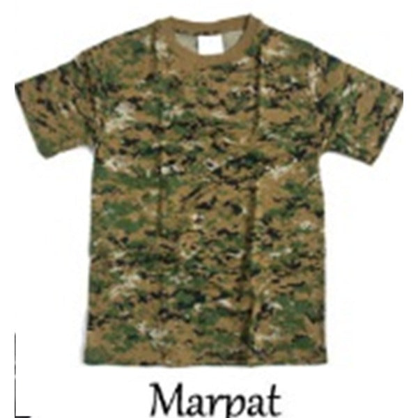 カモフラージュ Tシャツ Sサイズ MARPAT 綿100％ 男女兼用 迷彩 ティーシャツ ミリタリー ティシャツ 軍モノ
