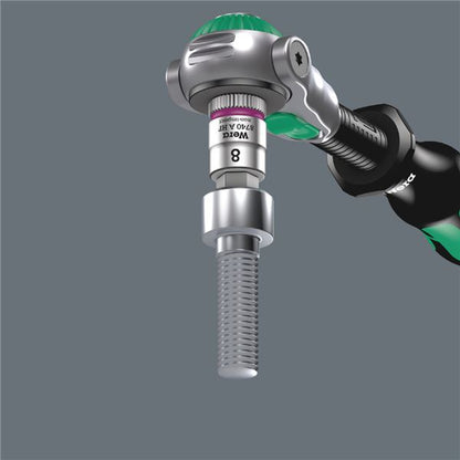 WERA ヴェラ 差込角1/4DR Hex-Plus 保持機能付き ビットソケット 先端サイズ6mm 全長100mm 003338 工具 ツール DIY 作業工具