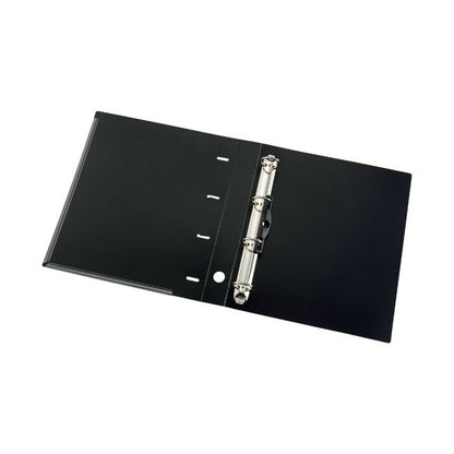 （まとめ） リヒトラブmyfa コレクションファイル A4タテ 4穴 300枚収容 30mmとじ 背幅41mm ジェットブラック F-3300-241冊 【×2セット】