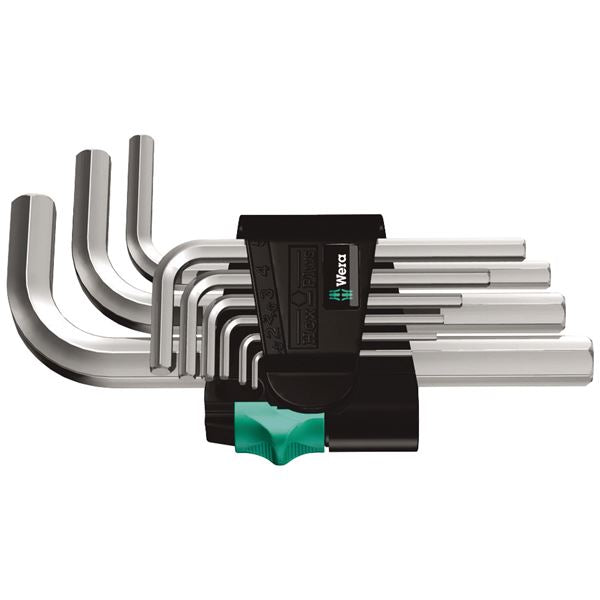 WERA ヴェラ ヘックスプラス L型 レンチ 9本組セット 021406 工具 ツール DIY 作業工具 道具
