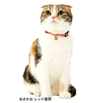 （まとめ）Anycat カラー ドット ピンク【×3セット】 (猫用品/首輪)【代引不可】