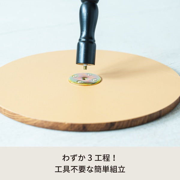 コーディサイドテーブル(ウッド/木目) 北欧風 軽量 スリム モダン 机 飾り台 大理石 コンクリート CTN-3031
