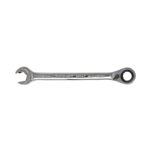 SIGNET シグネット 72ギア リバーシブルダブルラチェットレンチ 12mm 全長169mm 38642BU