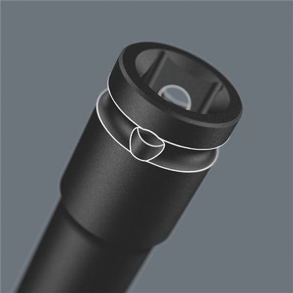 WERA ヴェラ 差込角1/2SQ HEXディープインパクトソケット サイズ19mm 全長83mm 004836 工具 ツール DIY 作業工具 道具