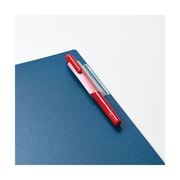 （まとめ） キングジムクリアーファイル カキコ A4タテ 40ポケット 背幅20mm ラベンダー 8632W-LA 1冊 【×2セット】