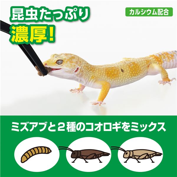 (まとめ）RepDeli トリプルバグペースト ミズアブ＆コオロギ 5g×6本【×5セット】（ペット用品）【代引不可】