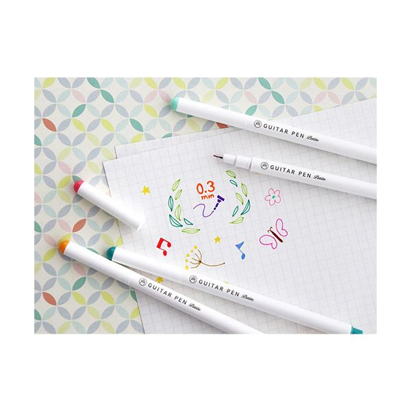 （まとめ） 寺西化学水性カラーペン ギターペン プチ イエロー3色セット（各色1本） GRPT-3YL 1パック 【×5セット】