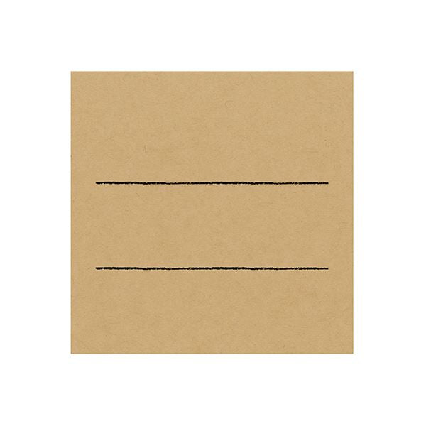 （まとめ） ササガワ手書きPOP用カード スクエア型 クラフト 16-1754 1パック（10枚） 【×5セット】