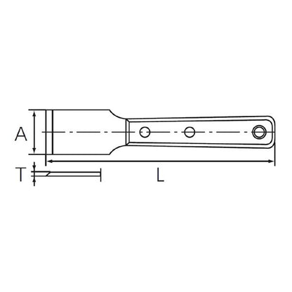 KTC 京都機械工具 ステンレススクレーパー KZ1-30 スクレーパー 工具 ツール DIY 作業工具