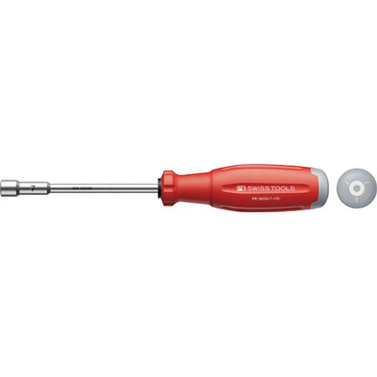 PB SWISS TOOLS ピービースイスツールズ スイスグリップEVO ナットドライバー 7mm 軸長100mm 38200.7-100