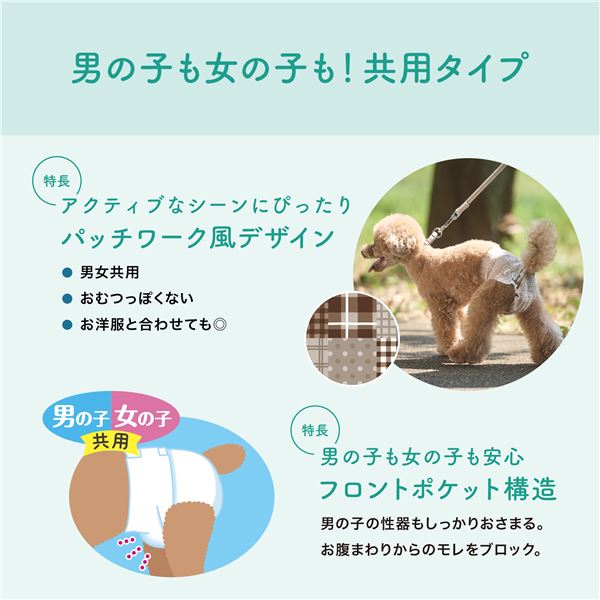 大王製紙 キミおもい アクティブウェア SSS-S 30枚 （犬用 衛生用品／紙オムツ）【代引不可】