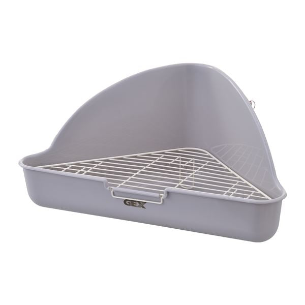 (まとめ）三角ラビレット消臭セット ムーングレー【×2セット】（ペット用品）【代引不可】