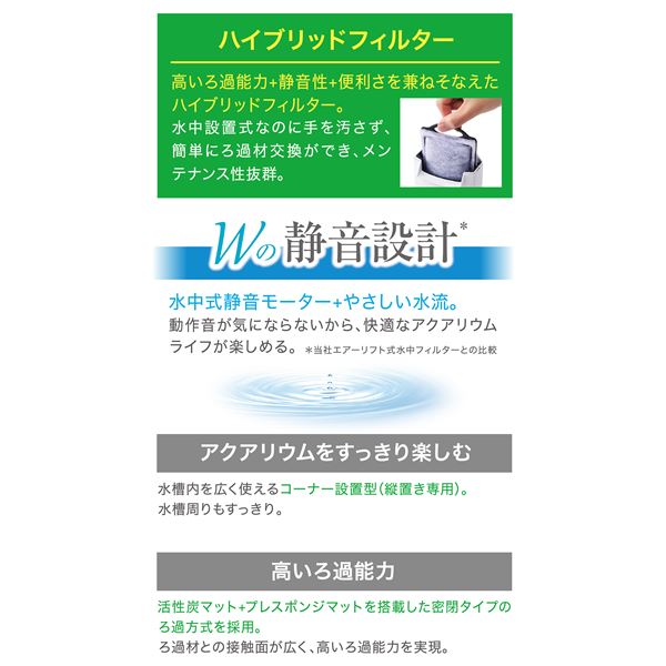 GEX サイレントフロー パワー ホワイトSP (ペット用品)【代引不可】