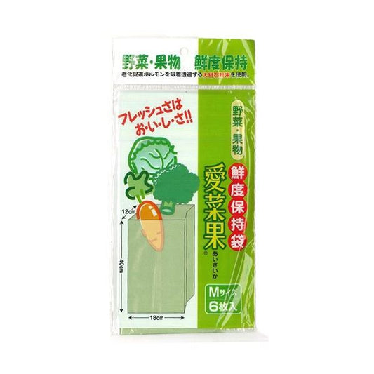 (まとめ) 関西紙工 愛菜果 M 1パック(6枚) 【×10セット】