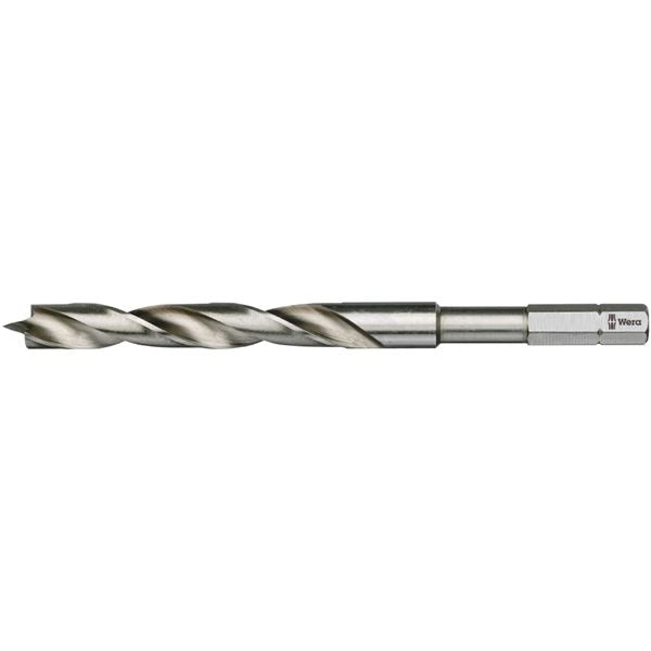 WERA ヴェラ 木工用 HSS ツイスト ドリルビット 六角軸 差込6.35mm 刃先サイズ5.0mm 104602 工具 ツール DIY 作業工具 道具
