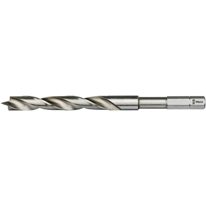 WERA ヴェラ 木工用 HSS ツイスト ドリルビット 六角軸 差込6.35mm 刃先サイズ5.0mm 104602 工具 ツール DIY 作業工具 道具