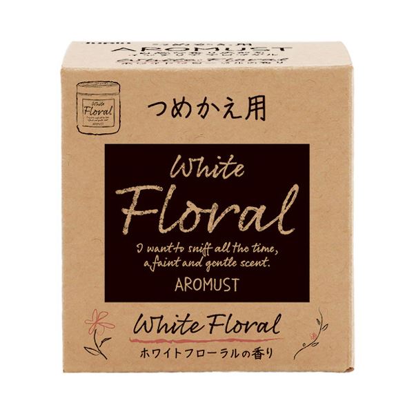 （まとめ） 晴香堂 アロマストホワイトフローラル つめかえ用 160ml 1個 【×3セット】