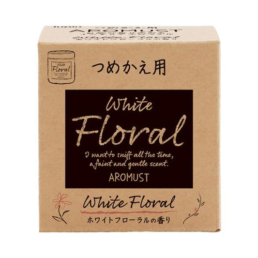 （まとめ） 晴香堂 アロマストホワイトフローラル つめかえ用 160ml 1個 【×3セット】