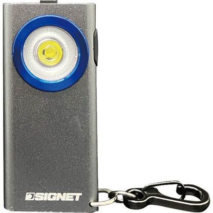 SIGNET シグネット 充電式スモールLEDライト 最大400lm クリップ・マグネット・カラビナ付 96114