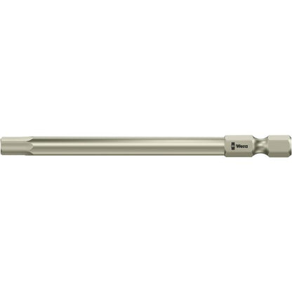 WERA ヴェラ Hex 六角ネジ用 ステンレス製 ドライバービット 差込6.35mm 刃先サイズHEX5 全長89mm 071103 工具 ツール DIY