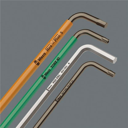 WERA ヴェラ BORE トルクス L型 キーレンチ スリーブ付 刃先サイズT40 軸長132mm 024358 工具 ツール DIY 作業工具 道具 レンチ