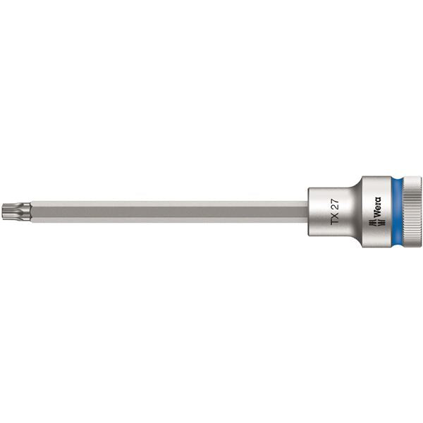 WERA ヴェラ 差込角1/2DR トルクスビットソケット ドライブ保持機能付き サイズTX27 全長140mm 003852 工具 ツール DIY 作業工具