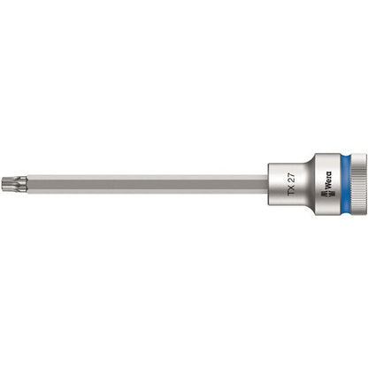 WERA ヴェラ 差込角1/2DR トルクスビットソケット ドライブ保持機能付き サイズTX27 全長140mm 003852 工具 ツール DIY 作業工具