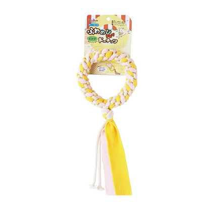 （まとめ） ふわのびTOY ビッグドーナッツ 【×2セット】 犬用玩具【代引不可】