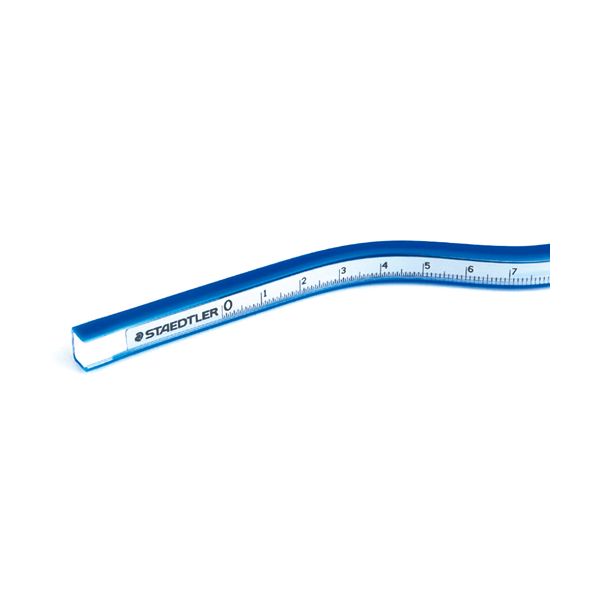 ステッドラー日本 マルス 自在曲線定規 目盛付 60cm 971 65-60