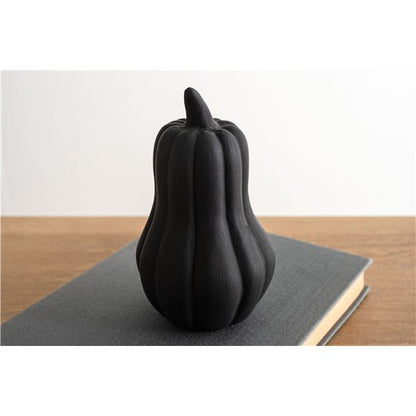 オブジェ 置物 約幅8×奥行8×高さ12cm ブラック 陶器 フルーツオブジェ リビング ダイニング インテリア雑貨 完成品