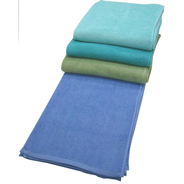 業務用 フェイスタオル/洗顔タオル 【ホワイト 12枚セット】 240匁 34cm×86cm 綿100％ 〔美容院 整骨院〕
