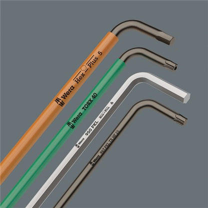 WERA ヴェラ ヘックスプラス L型 レンチ ロングタイプ 9本組セット 021737 工具 ツール DIY 作業工具 道具