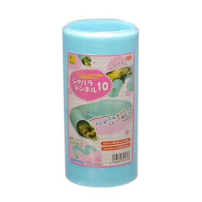 （まとめ）ジャバラトンネル10【×5セット】 (小動物用品/玩具)【代引不可】
