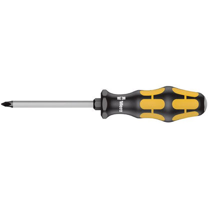 WERA ヴェラ 貫通 ポジドライバー 刃先サイズPZ2 軸長100mm 017052 工具 ツール DIY 作業工具 道具