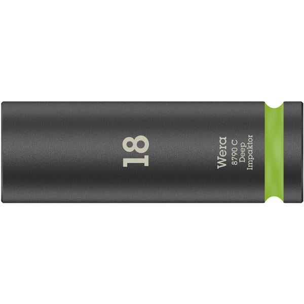 WERA ヴェラ 差込角1/2SQ HEXディープインパクトソケット サイズ18mm 全長83mm 004835 工具 ツール DIY 作業工具 道具
