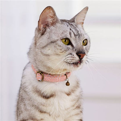 （まとめ）フラッシュソフトキャットカラー ピンク【×3セット】 (猫用品/首輪)【代引不可】