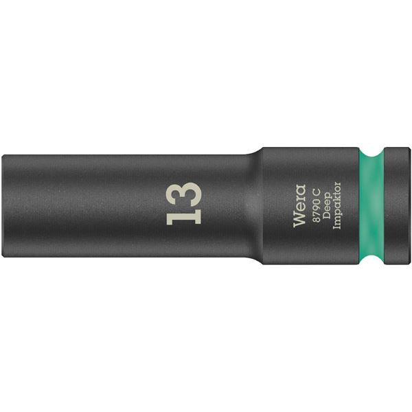 WERA ヴェラ 差込角1/2SQ HEXディープインパクトソケット サイズ13mm 全長83mm 004830 工具 ツール DIY 作業工具 道具